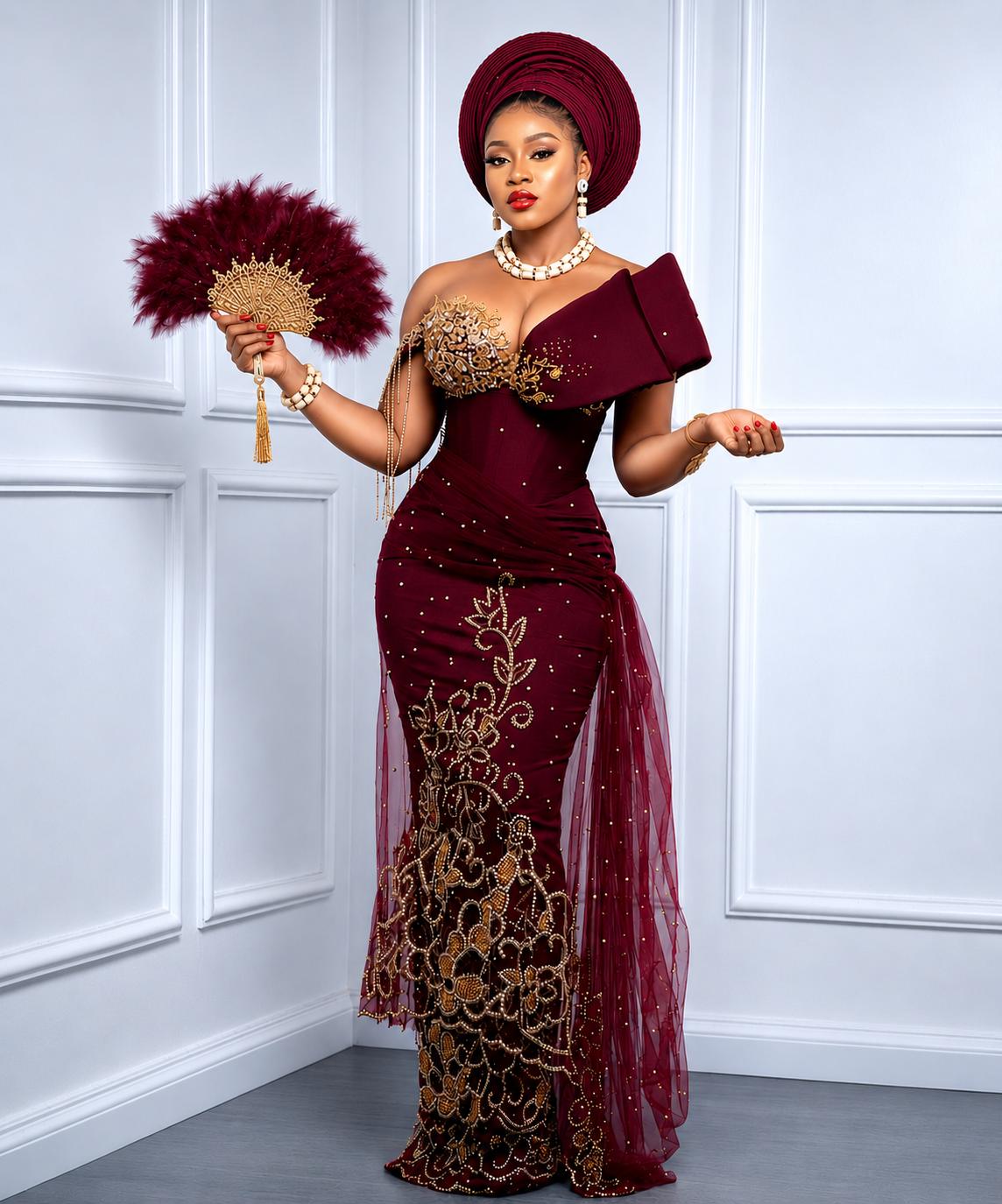 ugandan dresses for ladies Uganda Dress twisted cords