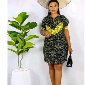 African print midi gown Ankara print dress Birthday Dress Reception Dress Engagement Dress  Homecoming Dress Wedding Guest dress bride dress