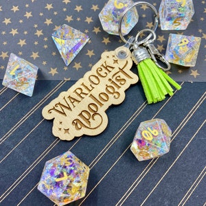 Warlock Apologist Keychain with Tassel