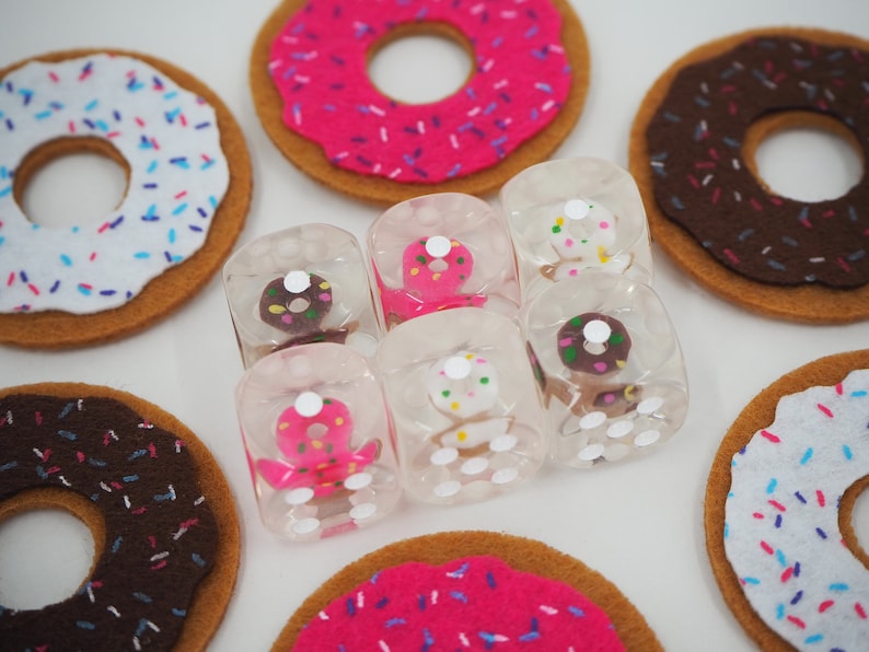 Dungeon Donuts D6 Donut Dice Set Etsy UK