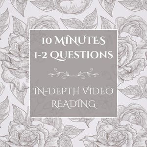 10 minuten + VIDEO TAROT-lezing | Kies je deck en onderwerp | Gedetailleerde gechannelde begeleiding | Orakel en tarot