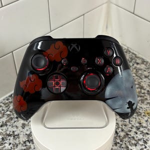 Anime Manga - Red Clouds - Custom LED Controller for Xbox PC Modded Anime RGB