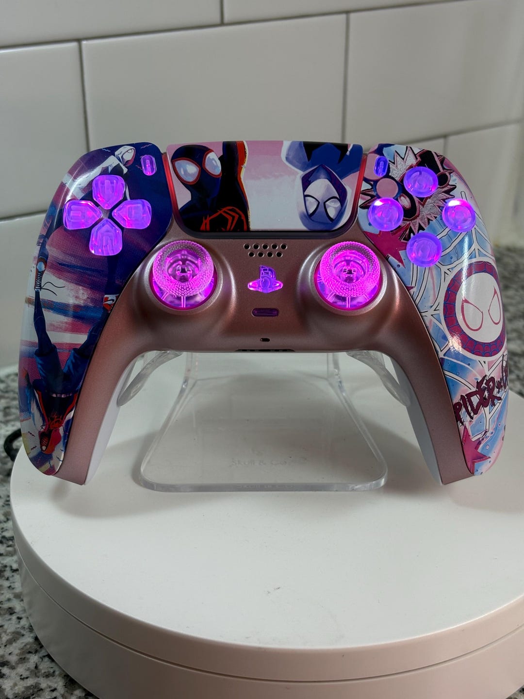 Spider Comic - Anime Spider - RGB LED - Custom Wireless Controller for ...