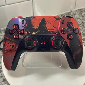 Anime Manga - Röda moln - Anpassad trådlös handkontroll för PS5 eller PC