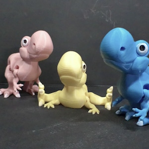 Flexi T-Rex Dinosaurier - 3D gedruckte Gelenkfigur - verschiedene Farben