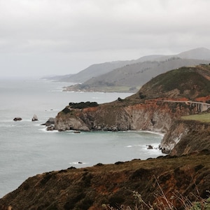 Big Sur Coastal View - Digital Download, Scenic Ocean Landscape Photography, Nature Wall Art, California Coastal Decor, Beach Print