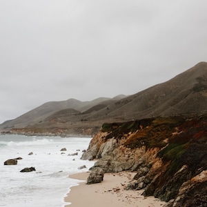 Big Sur Coastal View - Digital Download, Scenic Ocean Landscape Photography, Nature Wall Art, California Coastal Decor, Beach Print