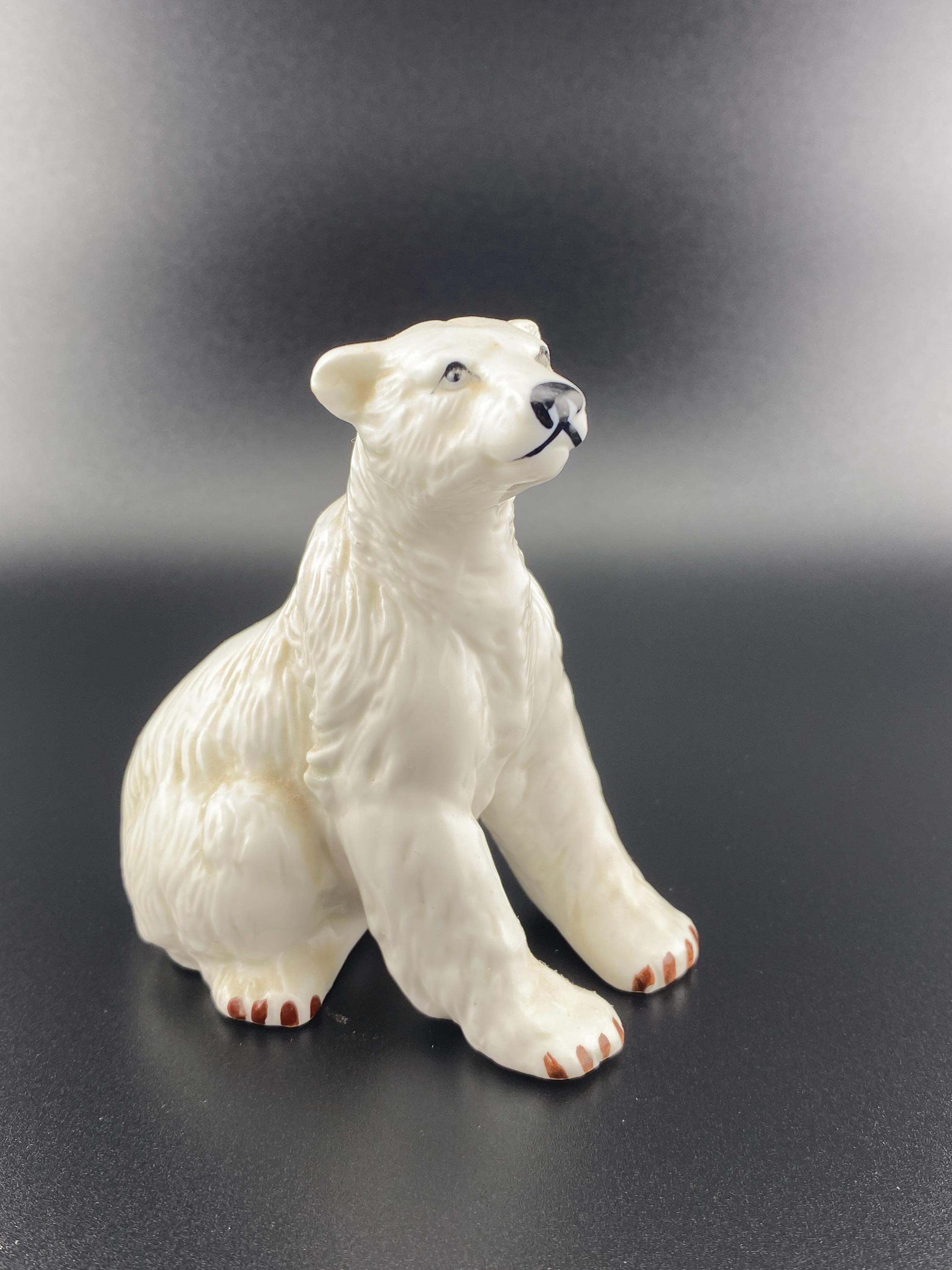 Vintage Polar Bear Ceramic - Etsy