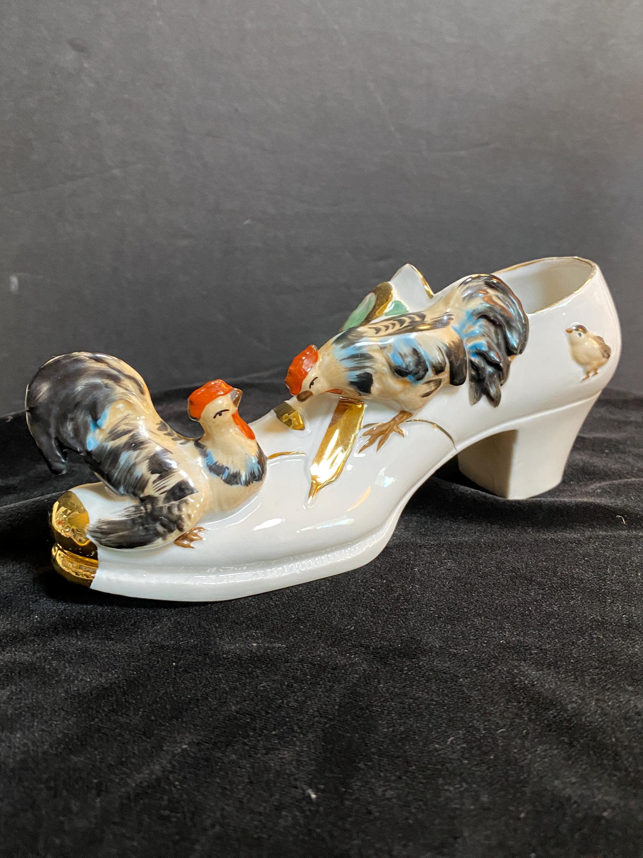 Rare Porcelain Vintage Ceramic Shoes - Etsy