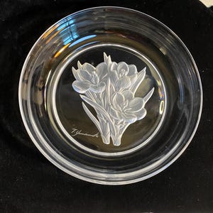 Hoya Crystal Bowl - Etsy