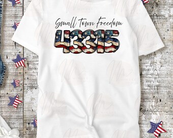SMALL town FREEDOM, custom made,Small Town Freedom PNG | 4th of July Sublimation Design | Red White Blue Patriotic Clipart |download