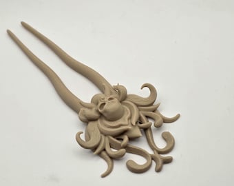 Vintage Persian Floral Twist Hairpin