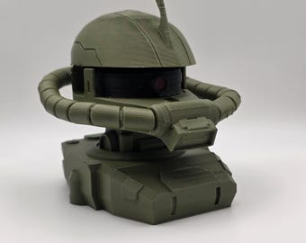 Zaku from Gundam Bust Décor Desk Decoratio