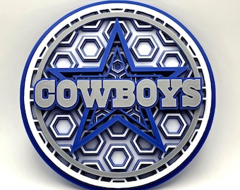 Dallas Cowboys Art Decorative Sports Wall Decor