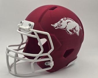 authentic arkansas razorback football helmet Arkansas Razorbacks NCAA Riddell Speed Full Size Authentic Football Helmet