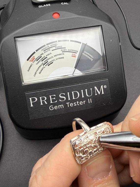 Freeform Diamond Sterling Silver Statement Ring |… - image 4