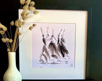 Reprographie de mon dessin original- Autres modèles et avis clients disponibles sur ma boutique latelierdizhel.com