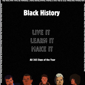 Black History Month Digital Art Print