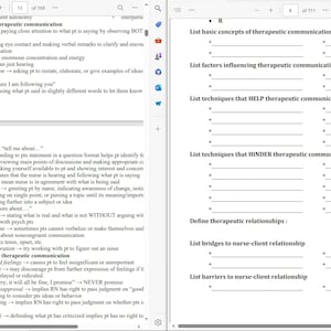 Podstawowe notatki ze szkoły pielęgniarskiej i odpowiedni przewodnik do nauki