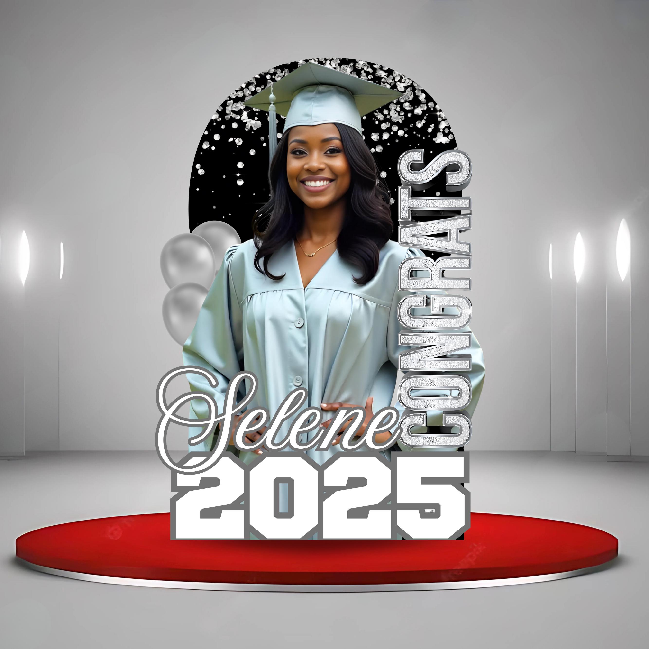 Custom Graduation Decor Bundle, Grad Entrance Arch, Congrats Grad ...