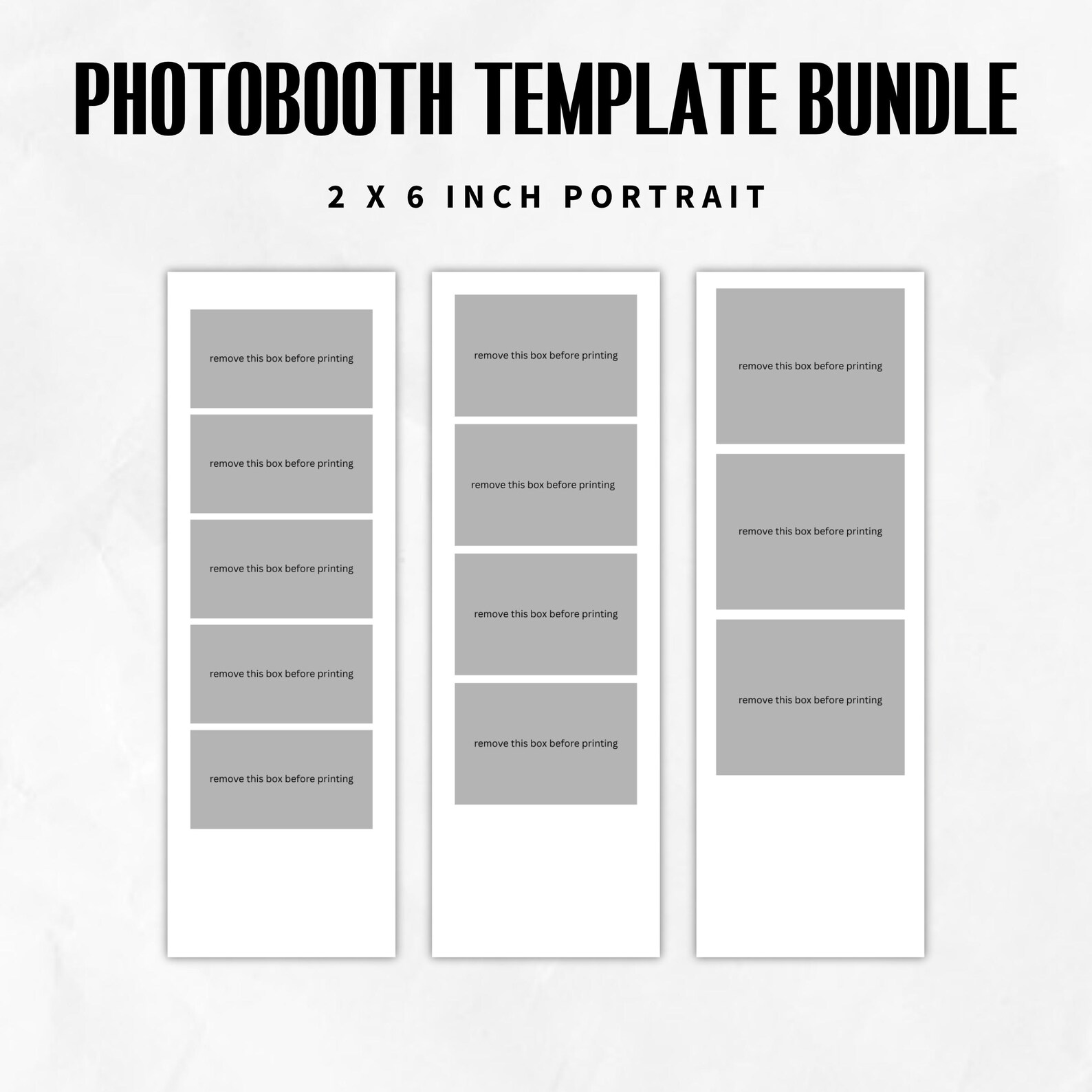 Custom Photobooth Template Bundle, Customized 14 Overlay Templates ...