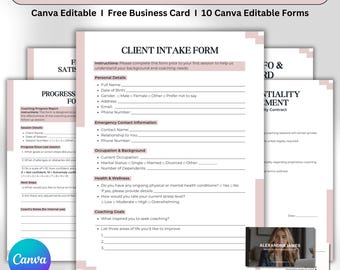 Intakeformulieren Life Coach, Life Coach-bundel, Intakeformulieren klant, Intakegesprek Life Coach, Sjabloon Life Coach, Formulieren zakelijk contract klant