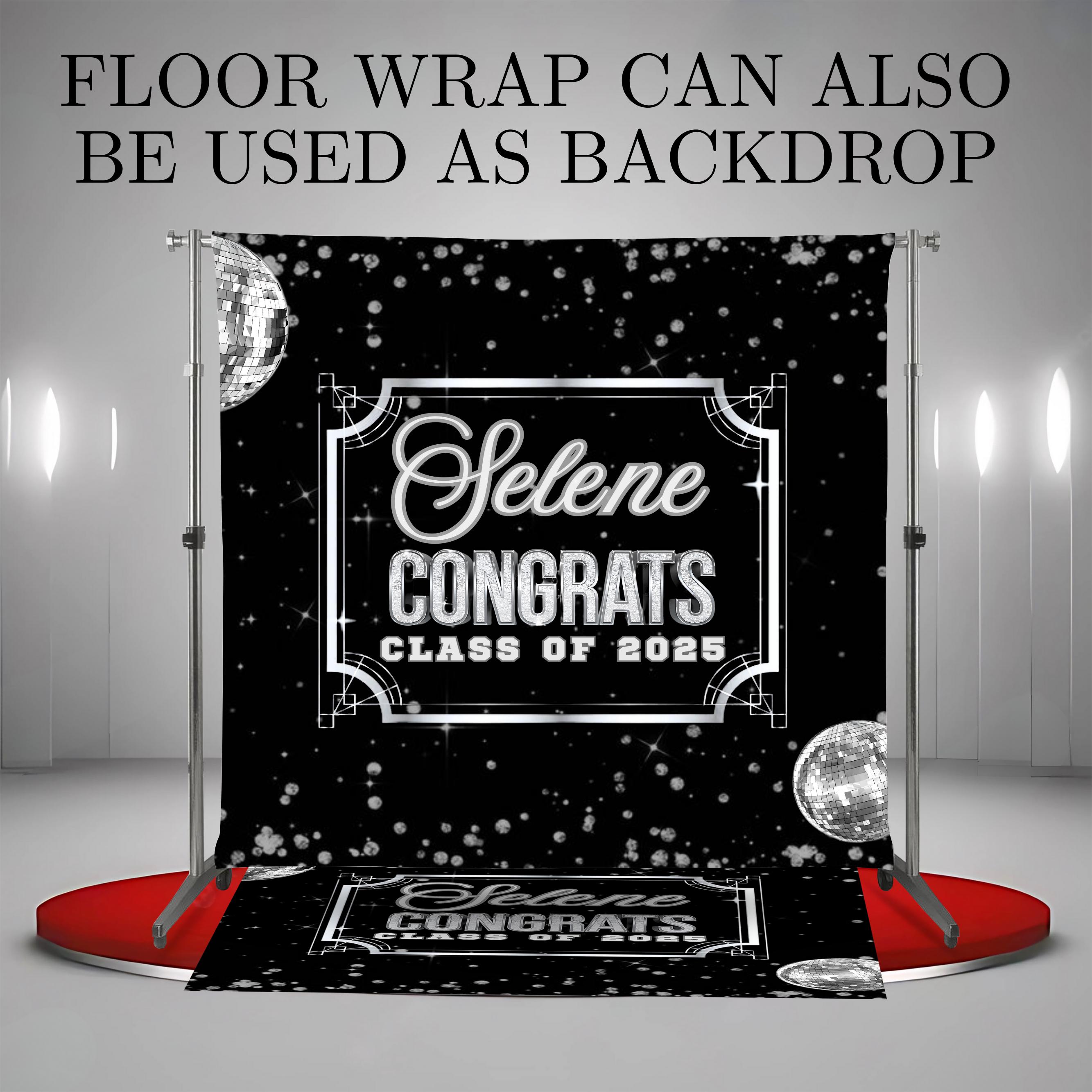 Custom Graduation Decor Bundle, Grad Entrance Arch, Congrats Grad ...