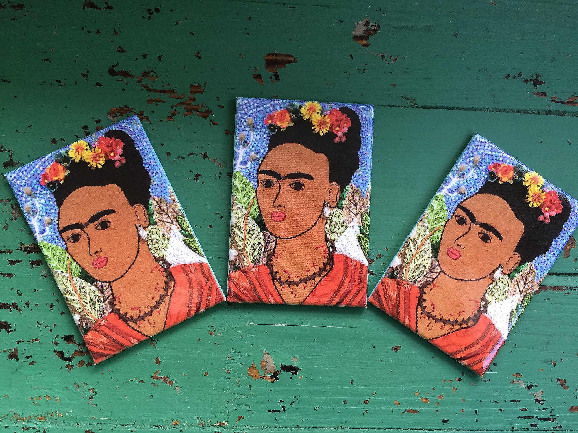 Kühlschrank magnet, Frida Kahlo, fruit
