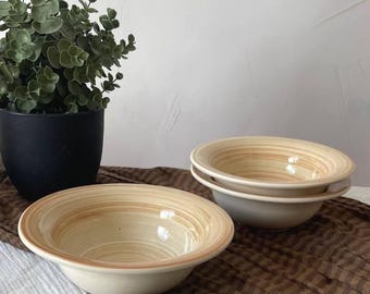 Plato de pasta de cerámica, cuenco para pasta, vajilla de cerámica hecha a mano, plato de gres para pasta y ensaladas, cuenco de pasta de cerámica, plato de cerámica único