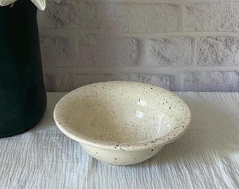 Plato de pasta de cerámica, plato artesanal para pasta o ensalada, regalo de cocina único, tazón de pasta