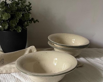 Ceramic Pasta Plate, Stoneware Plate for Pasta & Salads, Handmade Ceramic Plate, Modern Kitchenware, Unique Pottery Plate, Gift for Holiday