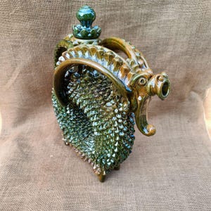 Keramische sculptuur lam, handgemaakt keramiek, verjaardagscadeau, uniek interieur