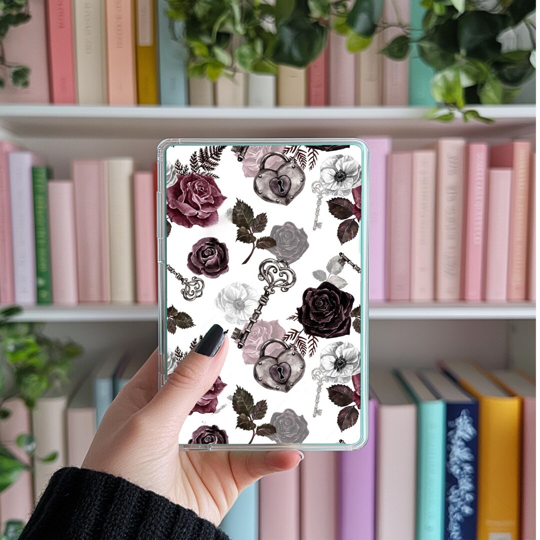 Hearts Key Kindle Insert , Paperwhite 10, 11, 12th Gen, Scribe, Oasis ...