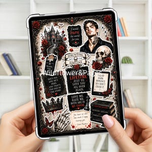 Kindle inserts, ereader, haunting adeline #2 , paperwhite, colorsoft, kobo, ipad, boox 7, scribe, fire 8hd, oasis, signature, dark romance