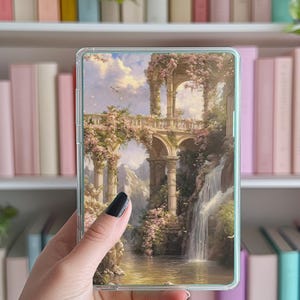 Kindle-insats Fantasilandskap #2, Paperwhite, Oasis, Colorsoft, basic, scribe, fire, Kobo, bokpresenter till henne, romantasy