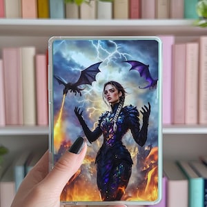 Kindle insert Violet Sorrengail and dragons, onyx storm, paperwhite, oasis, colorsoft, basic, scribe, fire, kobo, fantasy, gift, romantasy