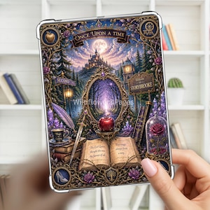 Kindle insert Ereader Once upon a time #1 design, Ipad, kobo, paperwhite, colorsoft, Scribe, oasis, basic, fantasy