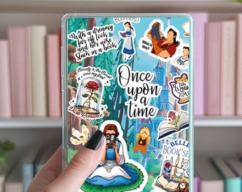Kindle Insert once upon a time design, romance, Fantasy, book lovers, bookish, paperwhite, oasis, colorsoft, kobo, fire, scribe ereader