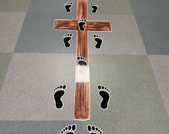 Bible Stories Sensory Path | 8 Station Faith-Based Movement Activity (OT-Designed)