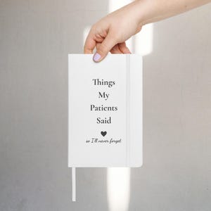 Personalized Nurse Journal | Gift for Nursing Students, Graduates & Healthcare Professionals | Thoughtful Appreciation Present