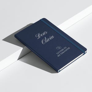 Diário personalizado Dear Daughter: caderno de recordações com cartas personalizadas e memórias para presente querido