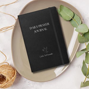 Personalized Daily Prayer Notebook | Elegant Christian Journal | Prayer & Reflection Book