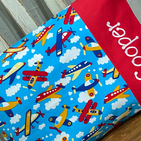 Travel Pillowcase Etsy