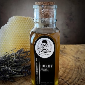 Raw Honey – Orange Blossom or Wildflower | Artisanal Natural Sweetener & Energy Booster | Farm-Fresh Unfiltered Honey