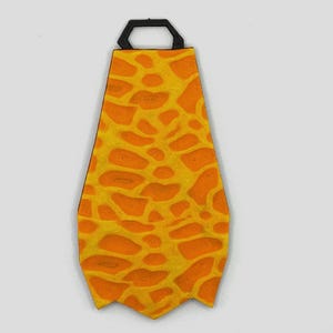 OSRS 3D Fire Cape | Old School RuneScape Pixel Fire 3D Printed Collectible Gamer Trophy | Retro RPG Gaming Gift for Fans