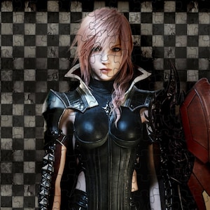 Custom Final Fantasy XIII-2 Lightning Returns Series 2 - A4 Size, 120 Pieces