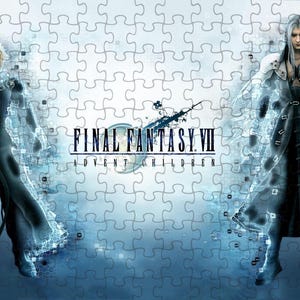 Custom Final Fantasy 7 Advent Children Cloud Sephiroth - A4 Size, 120 Pieces