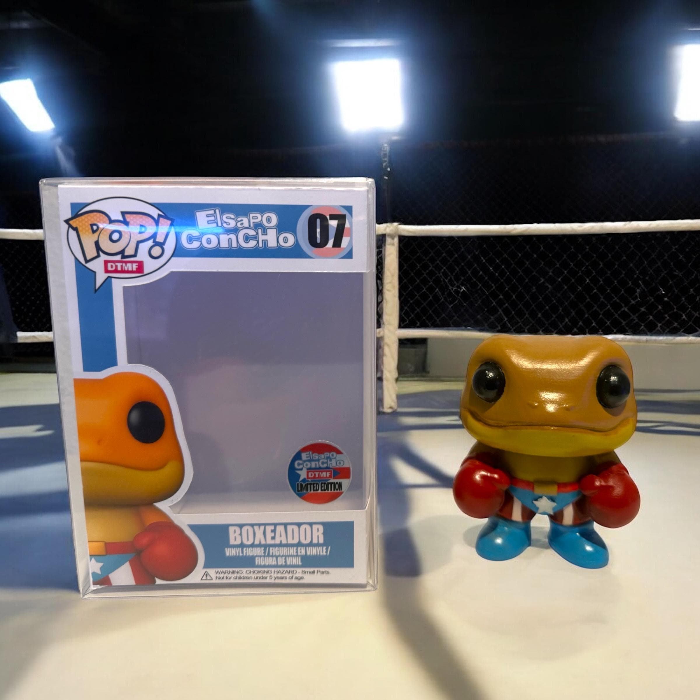 Sapo Concho La Residencia Boxeador Pop Style Collectible - Etsy