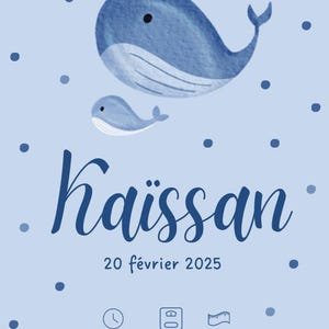 Carte de voeux pour naissance
