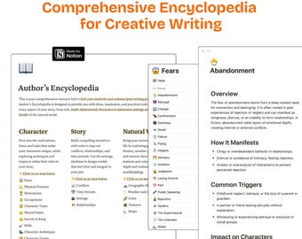 Author’s Encyclopedia: Comprehensive Reference Resource for Writers & Worldbuilders